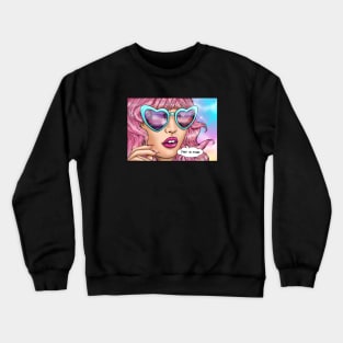 This is Fine - Beach Crewneck Sweatshirt